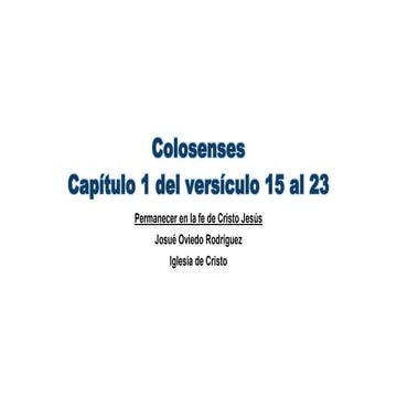 Colosenses 1 del 15 al 23-1.pdf-Permanecer en la fe de Cristo Jesús