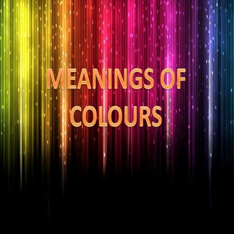 Meanings of Colours