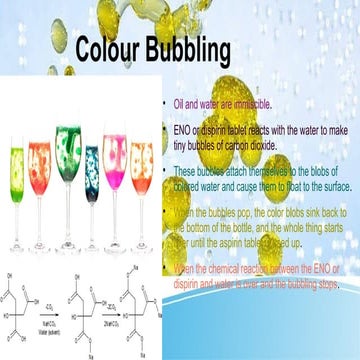 Colour_bubbling_poster.pptx experiment for open day | PPTX