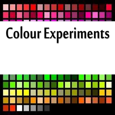 Colour experiments
