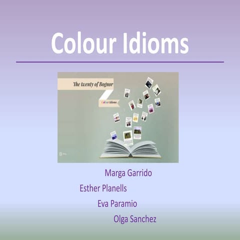 Colour idioms 
