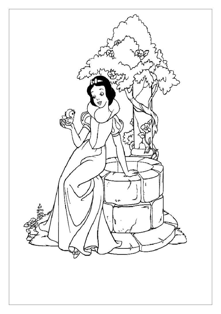 Colouring picture