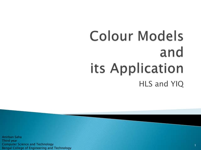Colour models