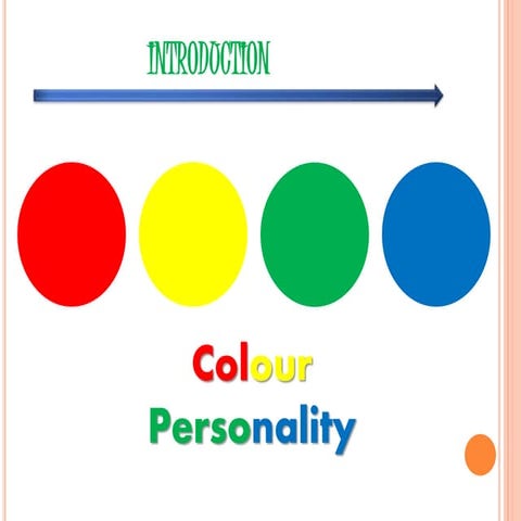 COLOUR PERSONALITY