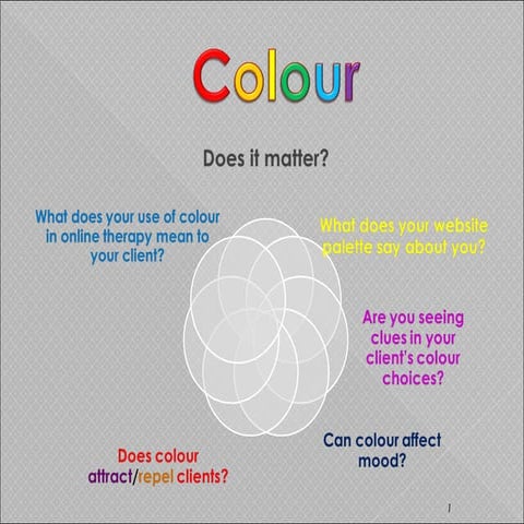 Colour presentation ness churn