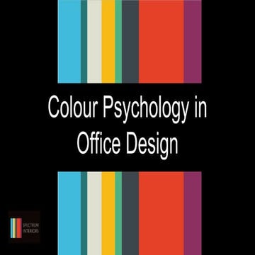 Psychology of Colour in the Workplace infographic | PDF