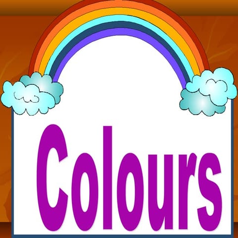 Basic Shapes and Colours | PPTX