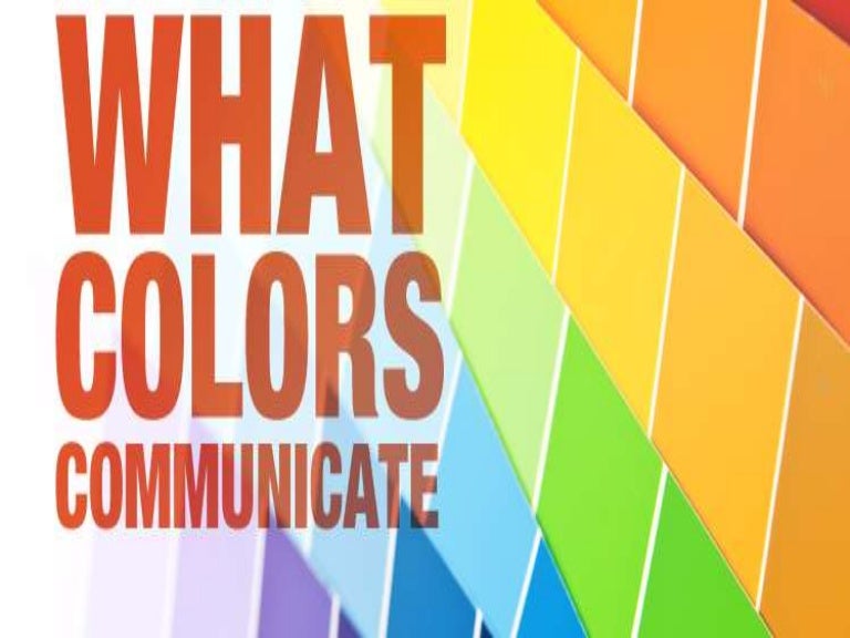 Colour communication