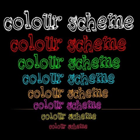 Colour scheme