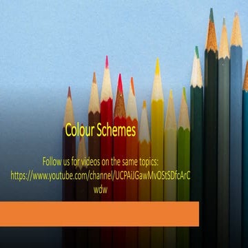 Colour Schemes-Interior Design