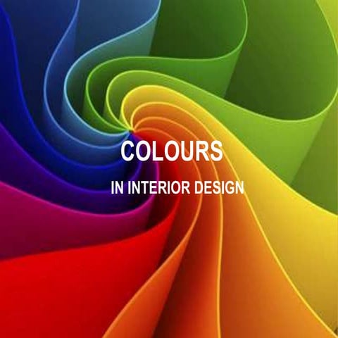 Colours in interior design