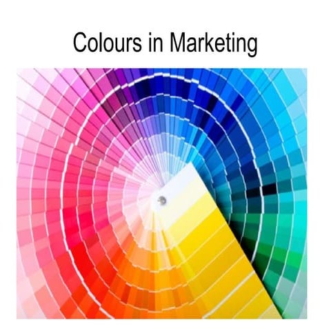 Colours in marketing | PPT