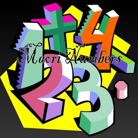Counting in Maori 1-20
