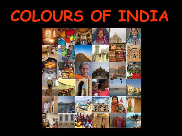 Colours of India