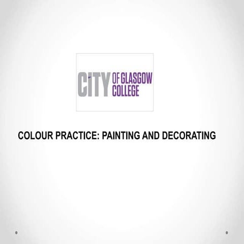Colour theory presentation