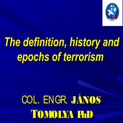 Epoch, definitions of terrorism