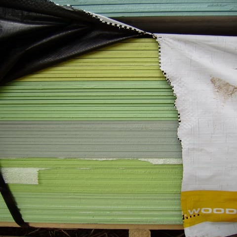 Columbia City Green Siding #1