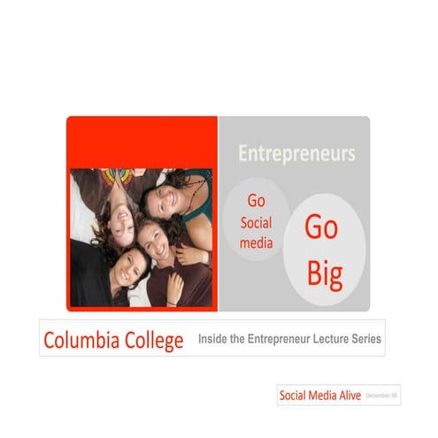 Columbia College Inside The Entrepreneur