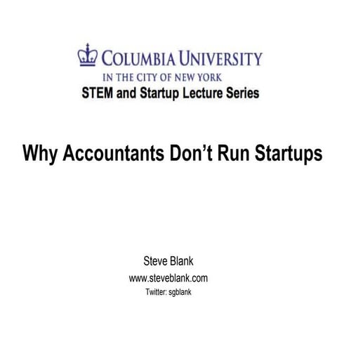 Columbia lecture 111210 customer development