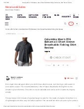 columbia men's pfg bahama ii short sleeve breathable fishing shirt