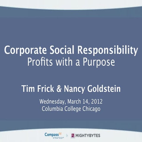 Columbia Corporate Strategy Retreat 03.14.12