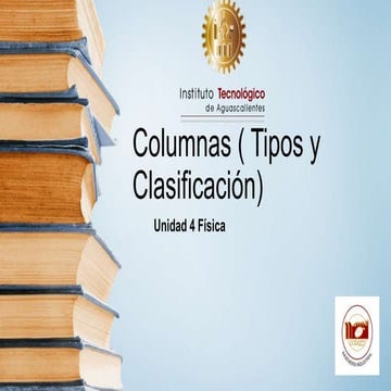 Columnas ( tipos y clasificación)