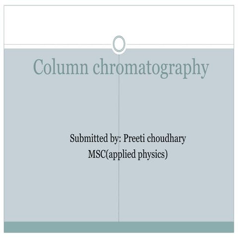 Column chromatography