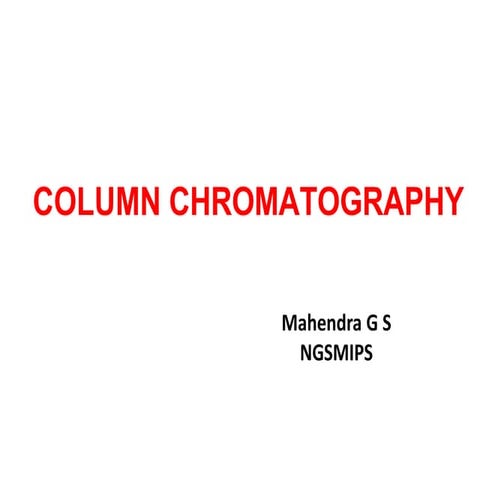Columnchromatography
