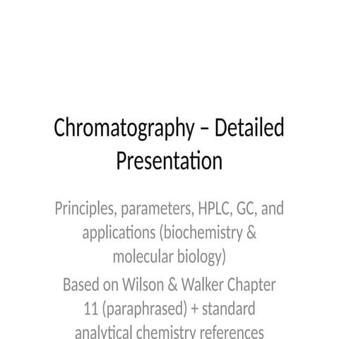 basics of column chromatography Column chromatography2.pptx