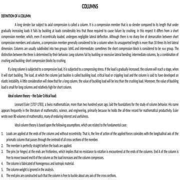Mechanics of Soild 1 lecture Columns.pptx