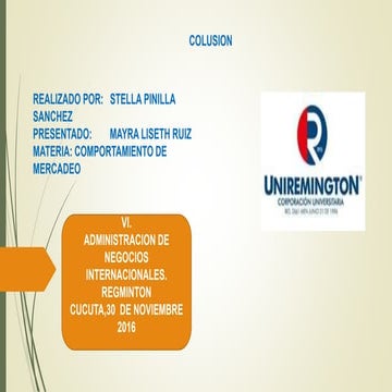 Colusion | PPTX