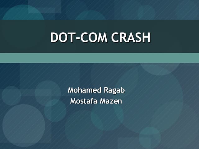 Dot-Com Crash