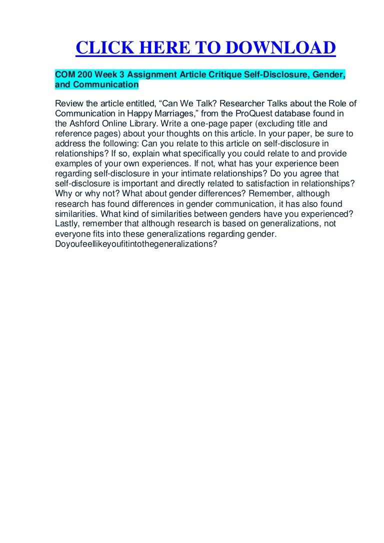 Self disclosure communication theory image