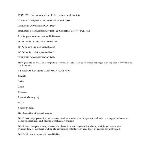 COM 251Communication- Information- and SocietyChapter 5-Digital Commun.docx