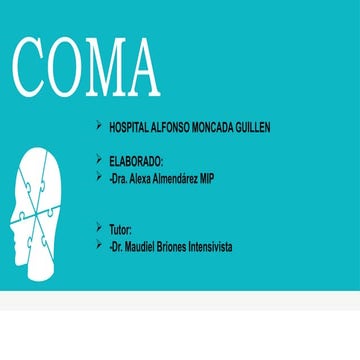 Estado de coma | PPTX