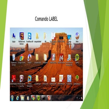 Comando label | PPTX