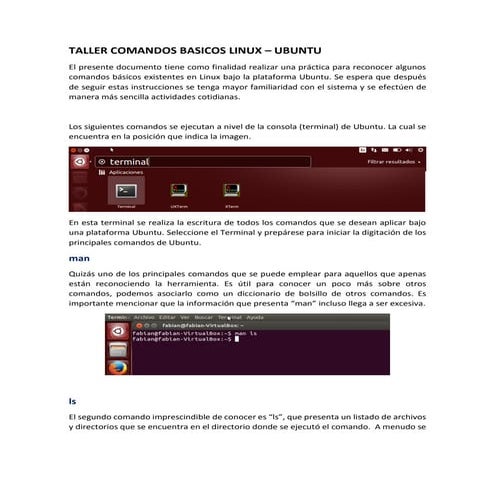 Comandosbasicoslinux ubuntu