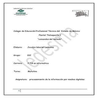 Comandos del teclado hoy