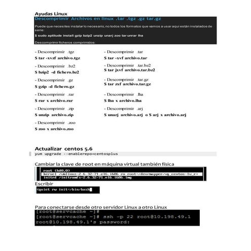 Comandos dos y linux