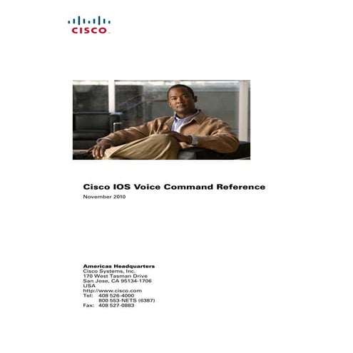 Comandos voz cisco