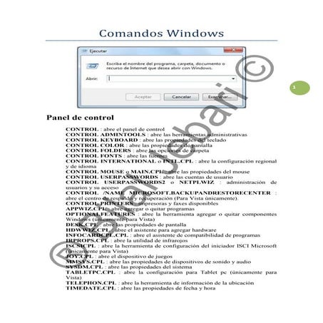 Comandos Windows 