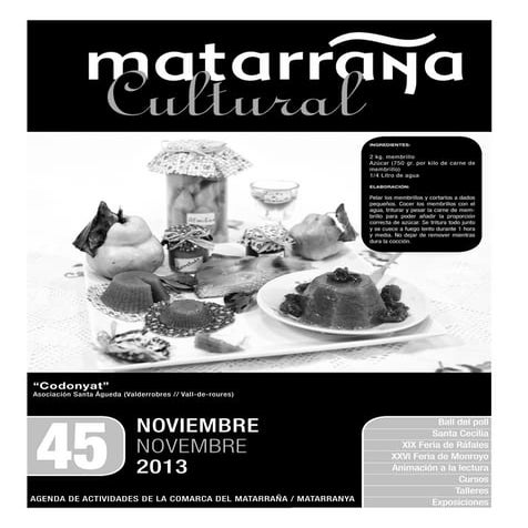 Comarca matarraña agenda