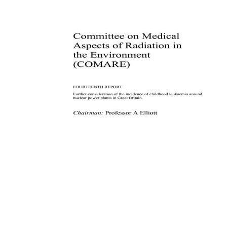 Leucemie e nucleare in G.B.: il Rapporto Comare