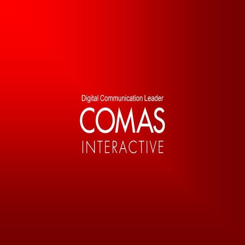 Comas 회사소개서