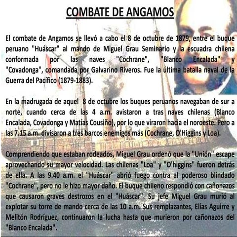 Combate de angamos | PPTX