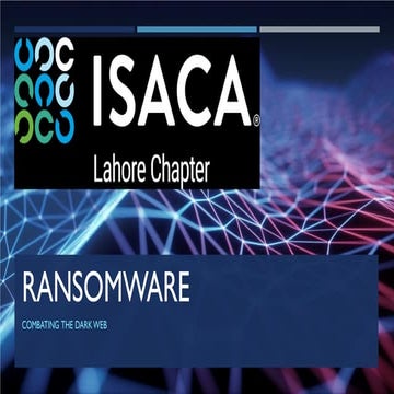 Combating RANSOMWare