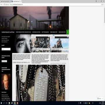 combatresearchandprose.com: a new open-source applied research initiative