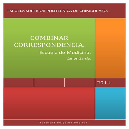 Combinar correspondencia.