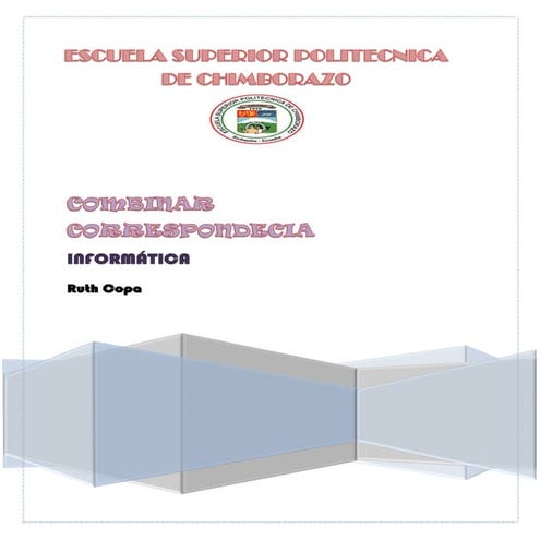 Combinar  correspondencia 