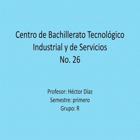 Combinar correspondensia cbtis 26 1R